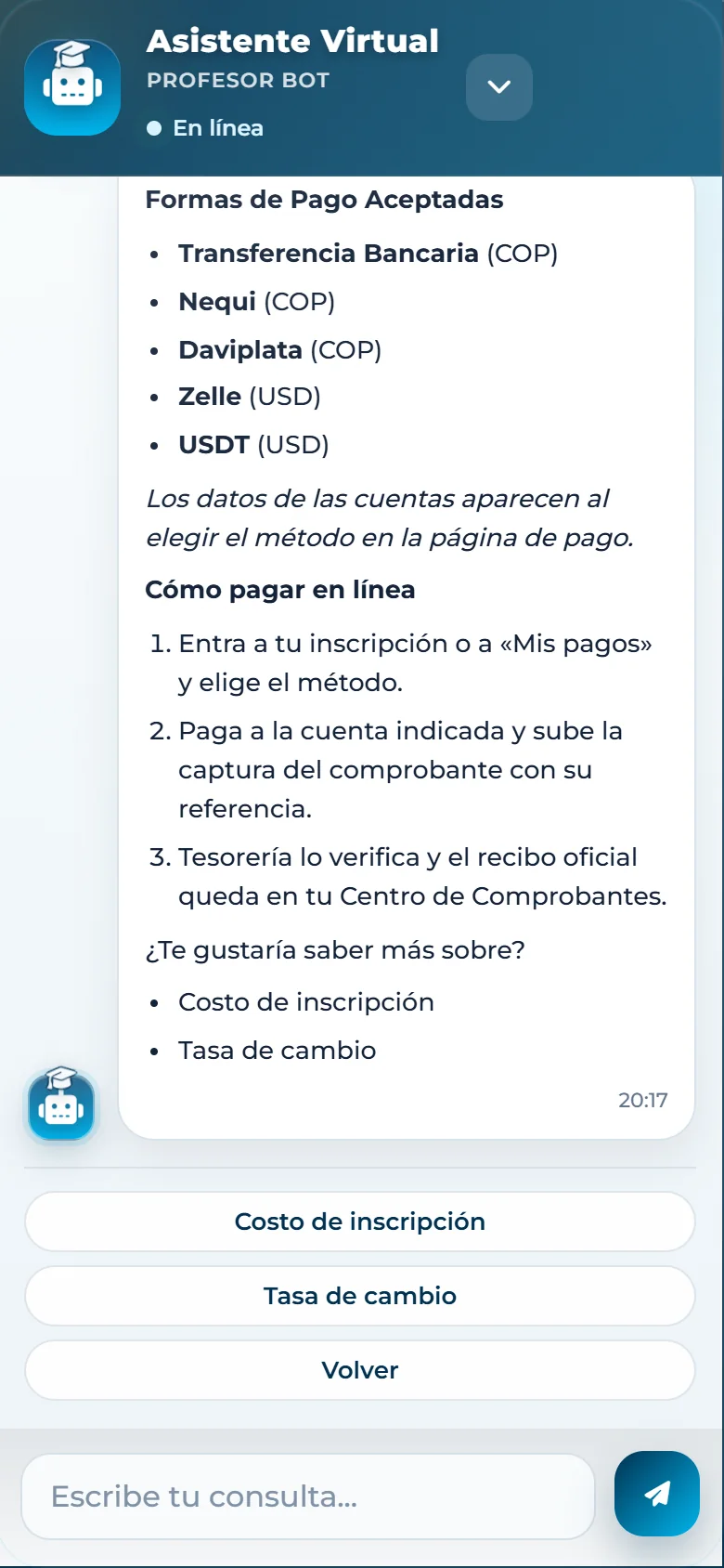 Asistente virtual en el celular